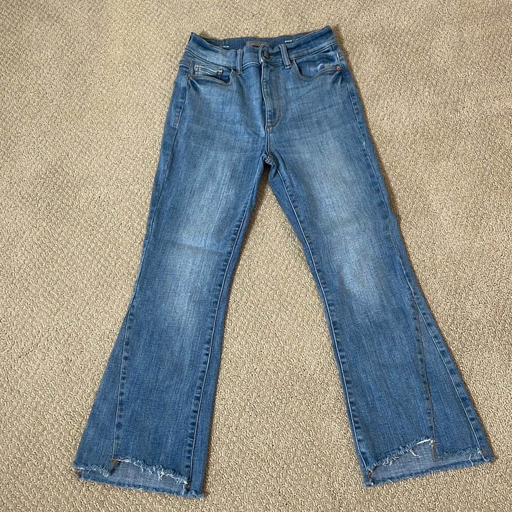 DL1961 Bridget High Rise Instasculpt Cropped Jeans